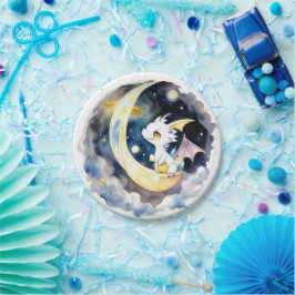 神秘的なドラゴンベビーシャワー ペーパープレート