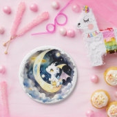 神秘的なドラゴンベビーシャワー ペーパープレート (パーティー)