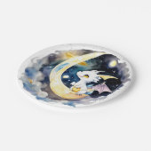 神秘的なドラゴンベビーシャワー ペーパープレート (アングル)