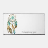 神秘的なドリームキャッチャースピリチュアル形而上学的ヨガ デスクマット (正面)