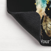 神秘的なドリームキャッチャースピリチュアル形而上学的ヨガ マウスパッド (コーナー)