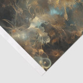 神秘的なノクターン – 魅惑された蝶の切り離 薄葉紙 (詳細)