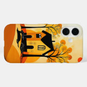 神秘的なハウスフォンケース Case-Mate iPhoneケース (裏面 (横))