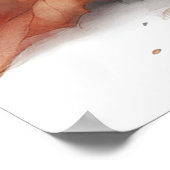 神秘的なハロウィーンゴシックスカルアート神秘的 ポスター (角)