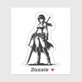 神秘的なハンターガール・オブ・ザ・ノース5 シール