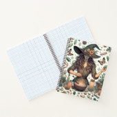 神秘的なハーバリスト:魔術とヒーリンの芸術 ノートブック (内部)