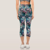 神秘的なバタフライシリーズデザイン11 カプリレギンス (裏面)