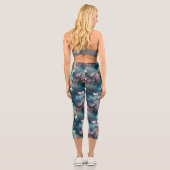 神秘的なバタフライシリーズデザイン11 カプリレギンス (裏面)