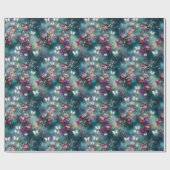 神秘的なバタフライシリーズデザイン11 ラッピングペーパー (フラット)