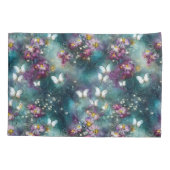 神秘的なバタフライシリーズデザイン11 枕カバー (裏面)