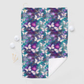 神秘的なバタフライシリーズデザイン1 ゴルフタオル (インサイチュ)