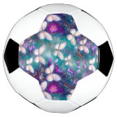 神秘的なバタフライシリーズデザイン1 サッカーボール (回転)