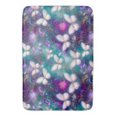 神秘的なバタフライシリーズデザイン1 バスマット (正面縦)