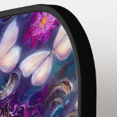 神秘的なバタフライシリーズデザイン1 ピックルボールラケット (左詳細)