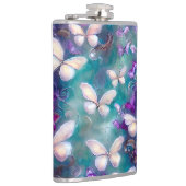 神秘的なバタフライシリーズデザイン1 フラスク (右)