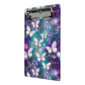 神秘的なバタフライシリーズデザイン1 ミニクリップボード (アングル2)