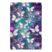 神秘的なバタフライシリーズデザイン1 ミニクリップボード (裏面)