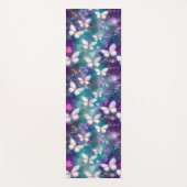 神秘的なバタフライシリーズデザイン1 ヨガマット (正面)