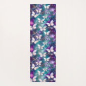 神秘的なバタフライシリーズデザイン1 ヨガマット (裏面)