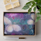 神秘的なバタフライシリーズデザイン1 薄葉紙 (ギフト)