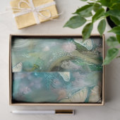 神秘的なバタフライシリーズデザイン2 薄葉紙 (ギフト)