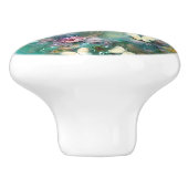 神秘的なバタフライシリーズデザイン3 セラミックノブ (側面)