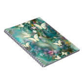 神秘的なバタフライシリーズデザイン3 ノートブック (右側)