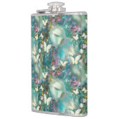 神秘的なバタフライシリーズデザイン3 フラスク (左)