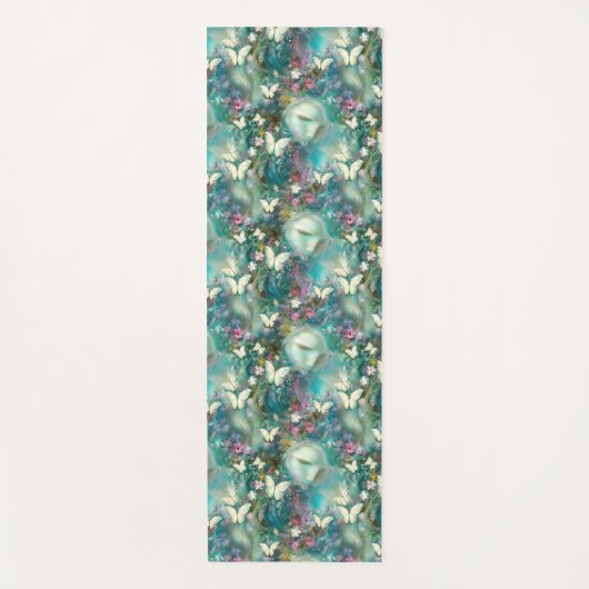 神秘的なバタフライシリーズデザイン3 ヨガマット (正面)