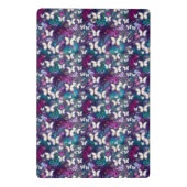 神秘的なバタフライシリーズデザイン5 ミニクリップボード (裏面)