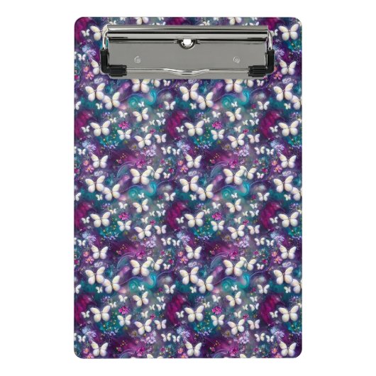 神秘的なバタフライシリーズデザイン5 ミニクリップボード (正面)