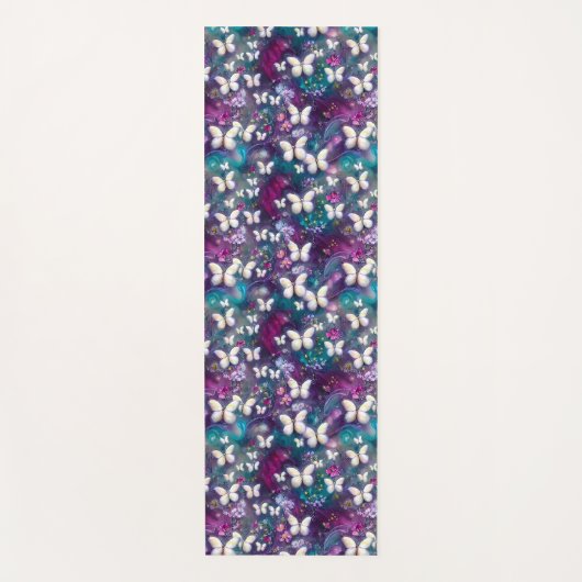 神秘的なバタフライシリーズデザイン5 ヨガマット (正面)