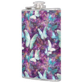 神秘的なバタフライシリーズデザイン7 フラスク (左)