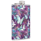 神秘的なバタフライシリーズデザイン7 フラスク (右)