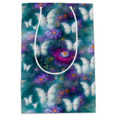 神秘的なバタフライシリーズデザイン9 ミディアムペーパーバッグ (正面)