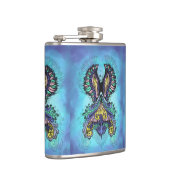 神秘的なバタフライスピリット フラスク (右)