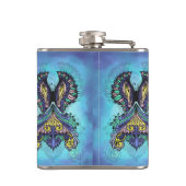 神秘的なバタフライスピリット フラスク (裏面)