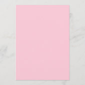 神秘的なピンクパープルサンムーンスター結婚ズ メニュー (裏面)