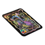 神秘的なピンクヘロン磁石 マグネット (右側)