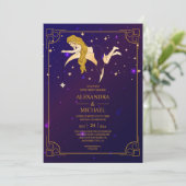 神秘的なピンク色の天星 招待状 (スタンド正面)