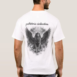 神秘的なファラオ メンズTシャツ 古代エジプト Tシャツ