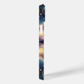 神秘的なファンタジーカラフル天空の遠くの城 Case-Mate iPhoneケース (裏面 / 右)