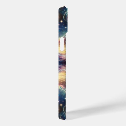 神秘的なファンタジーカラフル天空の遠くの城 Case-Mate iPhoneケース (裏面 / 右)