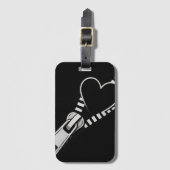 神秘的なファンタジークリーチャー – デジタルアートパック ラゲッジタグ (正面縦)