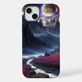 神秘的なファンタジーワールドフォンカバー iPhone 15 PLUSケース