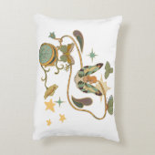 神秘的なファンタジー装飾用クッション アクセントクッション (裏面(縦))