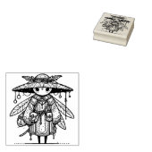 神秘的なフェアリーシャーマンを作ろう ラバースタンプ (押印)
