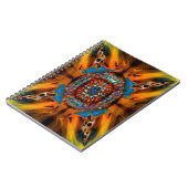 神秘的なフラクタル螺旋ノートブック ノートブック (左側)