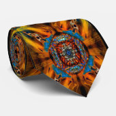 神秘的なフラクタル・タイ ネクタイ (ロール)