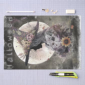 神秘的なフローラ魔女 薄葉紙 (クラフト)